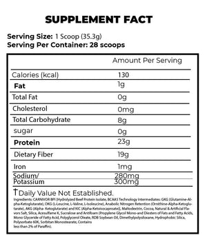 Musclemeds - CARNIVOR BEEF PROTEIN SHRED