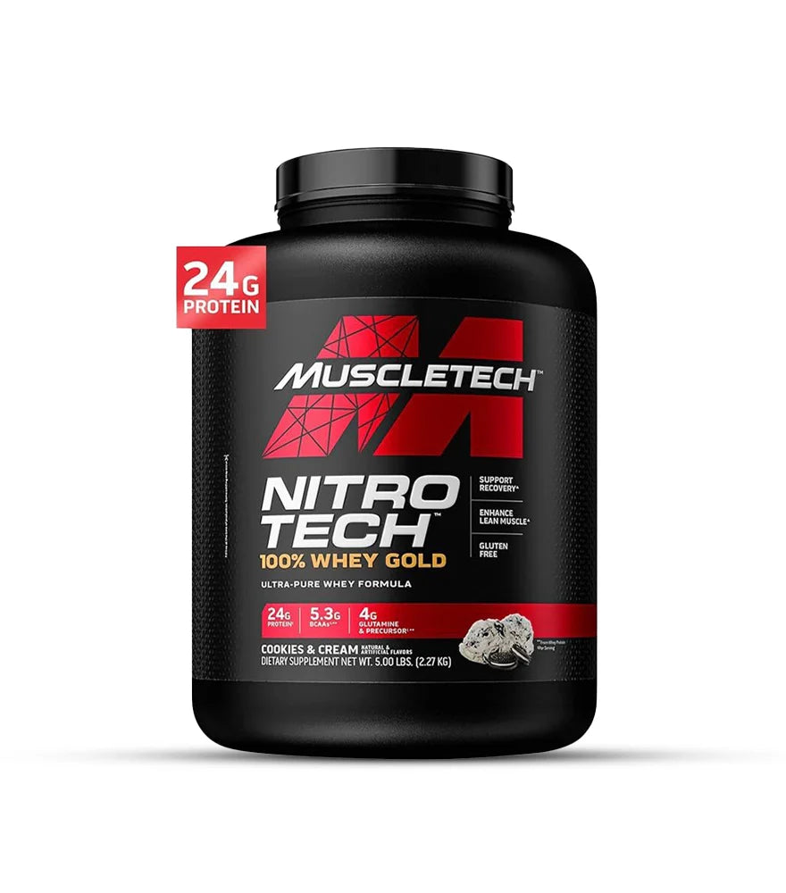 MuscleTech - NITRO TECH 100% WHEY GOLD
