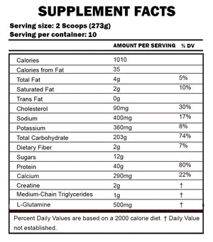 Rule 1 Mass Gainer
