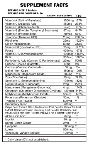 GAT Men Multi+Test Vitamin