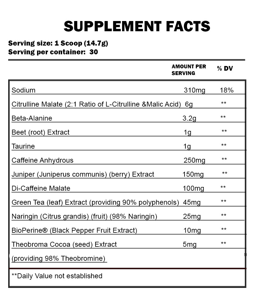 Redcon1 - TOTAL WAR PRE WORKOUT