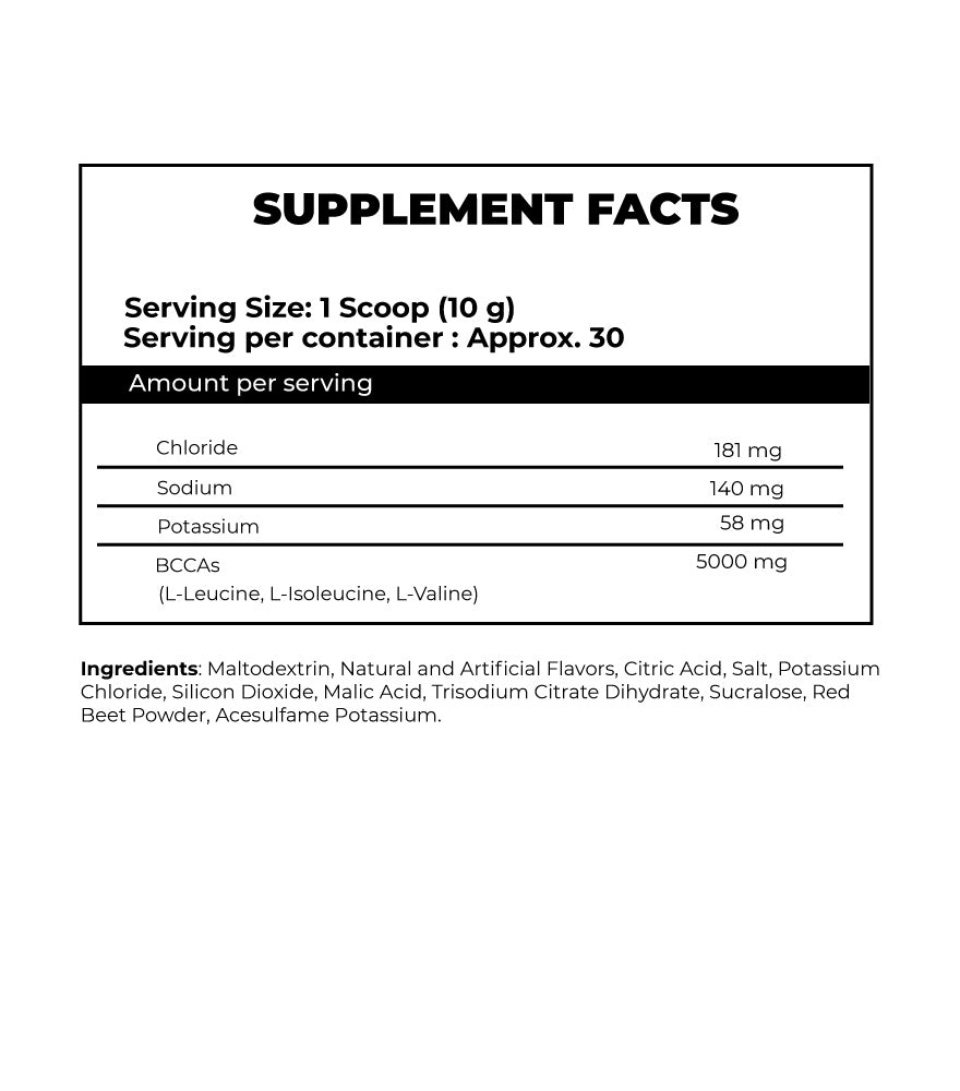 Big Ramy Labs - RED REX BCAA