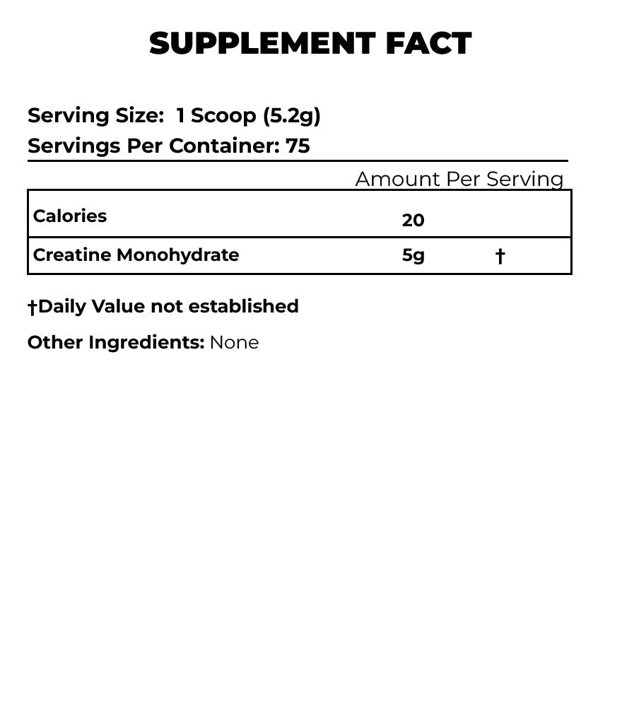 RULE 1 CREATINE