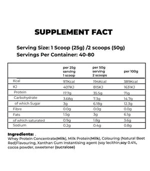 NUTREX WARRIOR WHEY PROTEIN