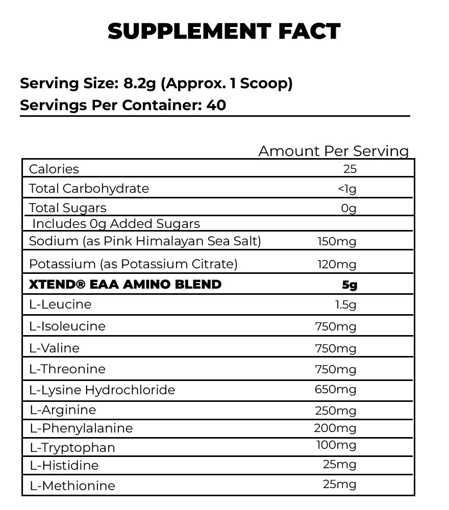 Scivation - THE XTEND EAA ESSENTIAL AMINO ACIDS