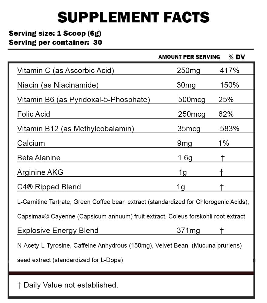 Cellucor - C4 RIPPED