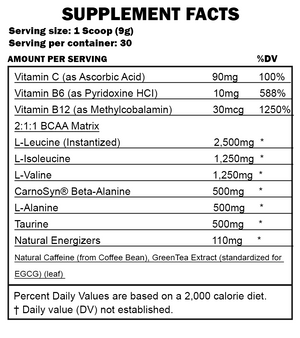 Evlution Nutrition - EVL BCAA ENERGY