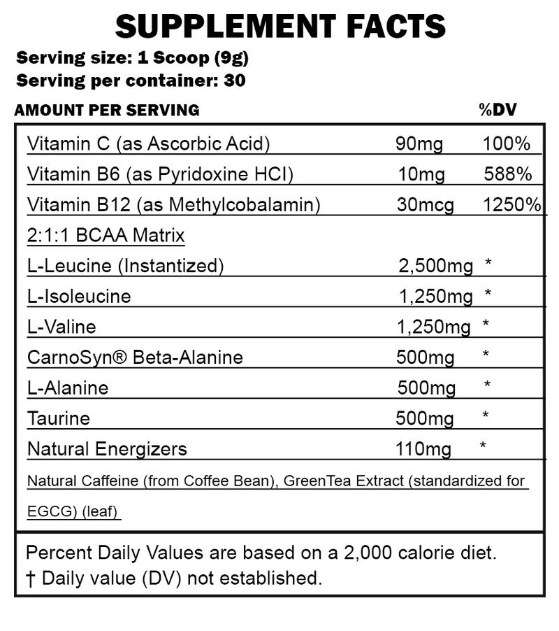 Evlution Nutrition - EVL BCAA ENERGY