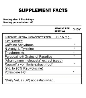 Nutrex - LIPO 6 BLACK INTENSE