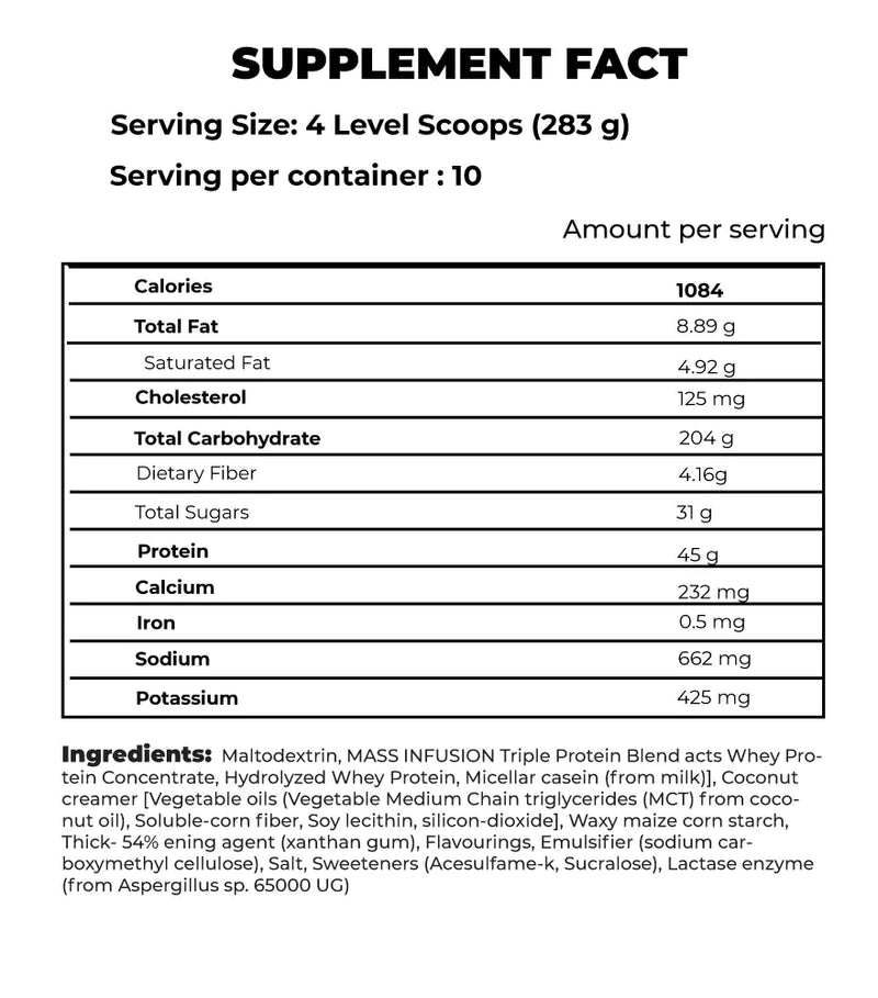 Nutrex - Mass Infusion