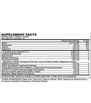 Musclemeds - NITROLIFT PREWORKOUT