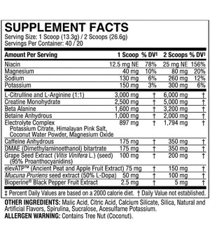 Musclemeds - NITROLIFT PREWORKOUT