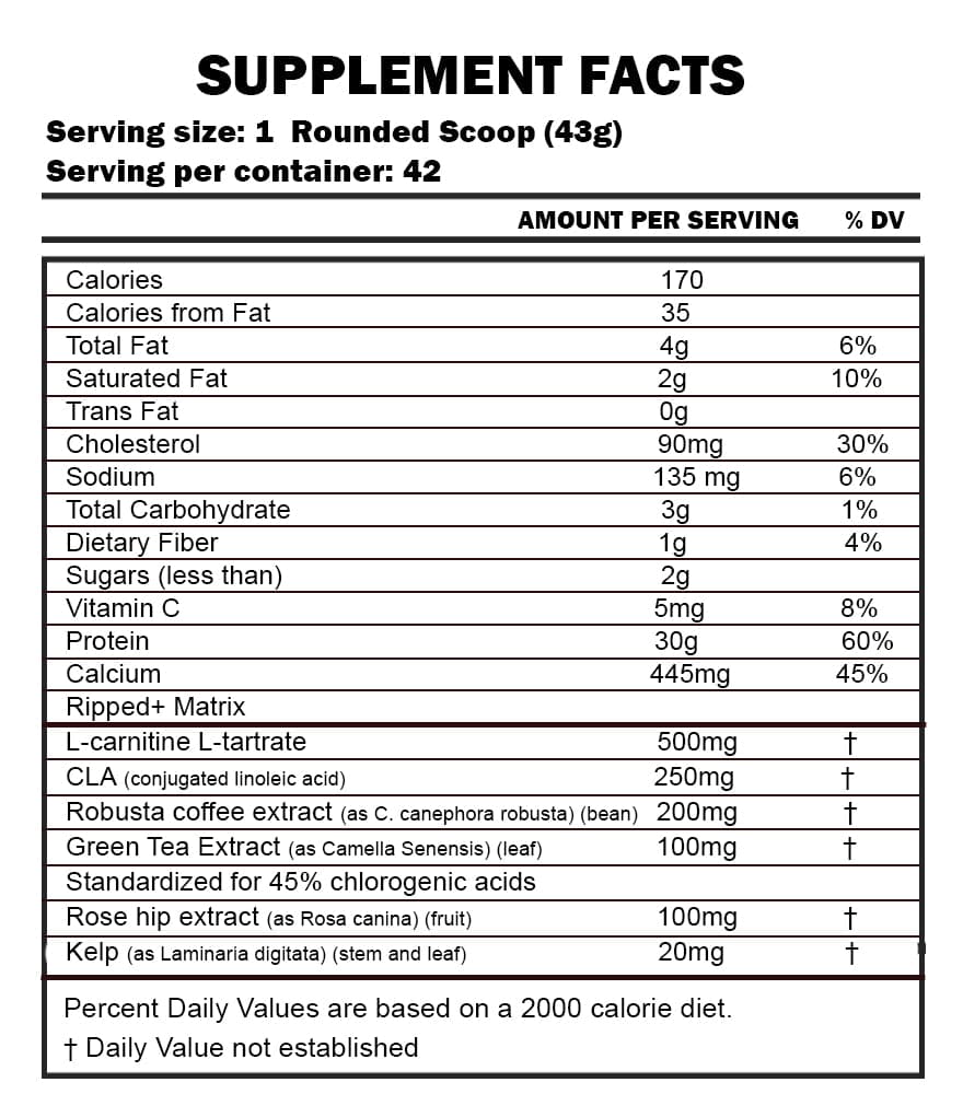 MuscleTech - NITRO TECH RIPPED