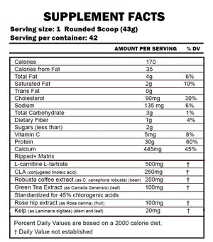 MuscleTech - NITRO TECH RIPPED