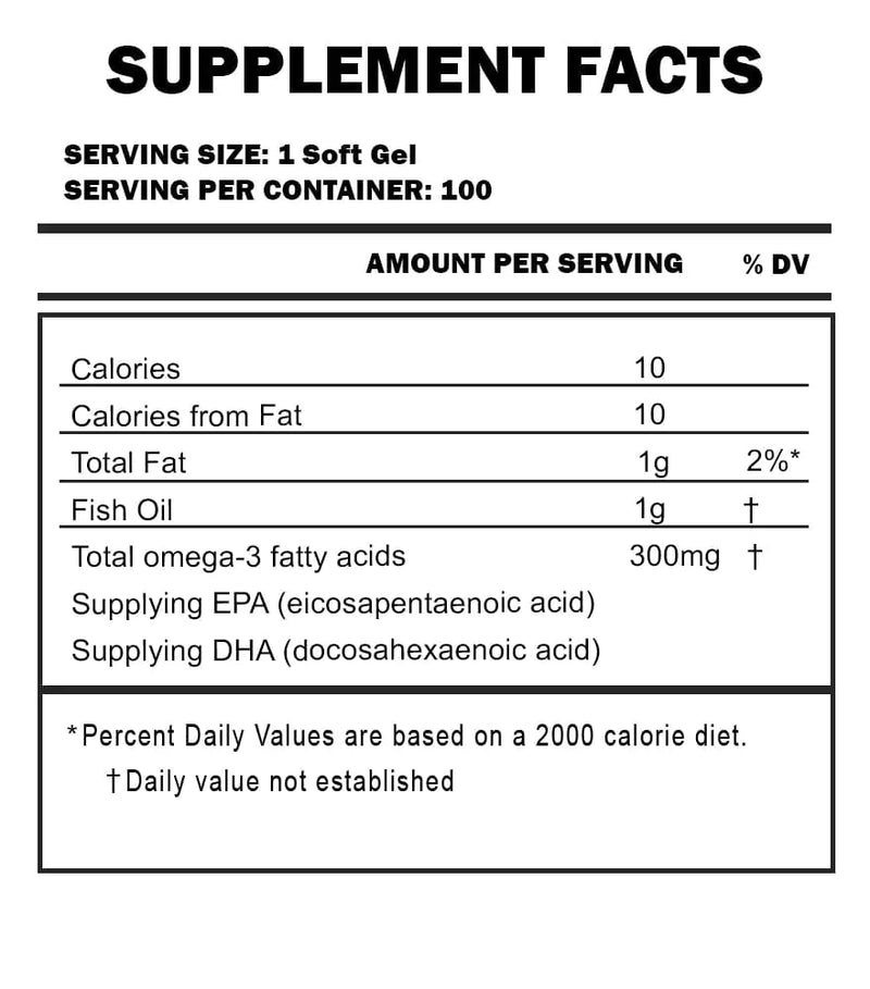 Optimum Nutrition - ON FISH OIL SOFTGELS