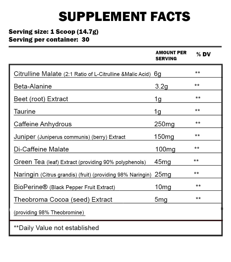 Redcon1 - TOTAL WAR PRE WORKOUT