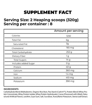 Rule 1 Mass Gainer